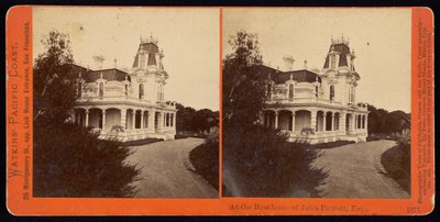 At the Residence of John Parrott, Esq., San Mateo, California by Carleton E. Watkins